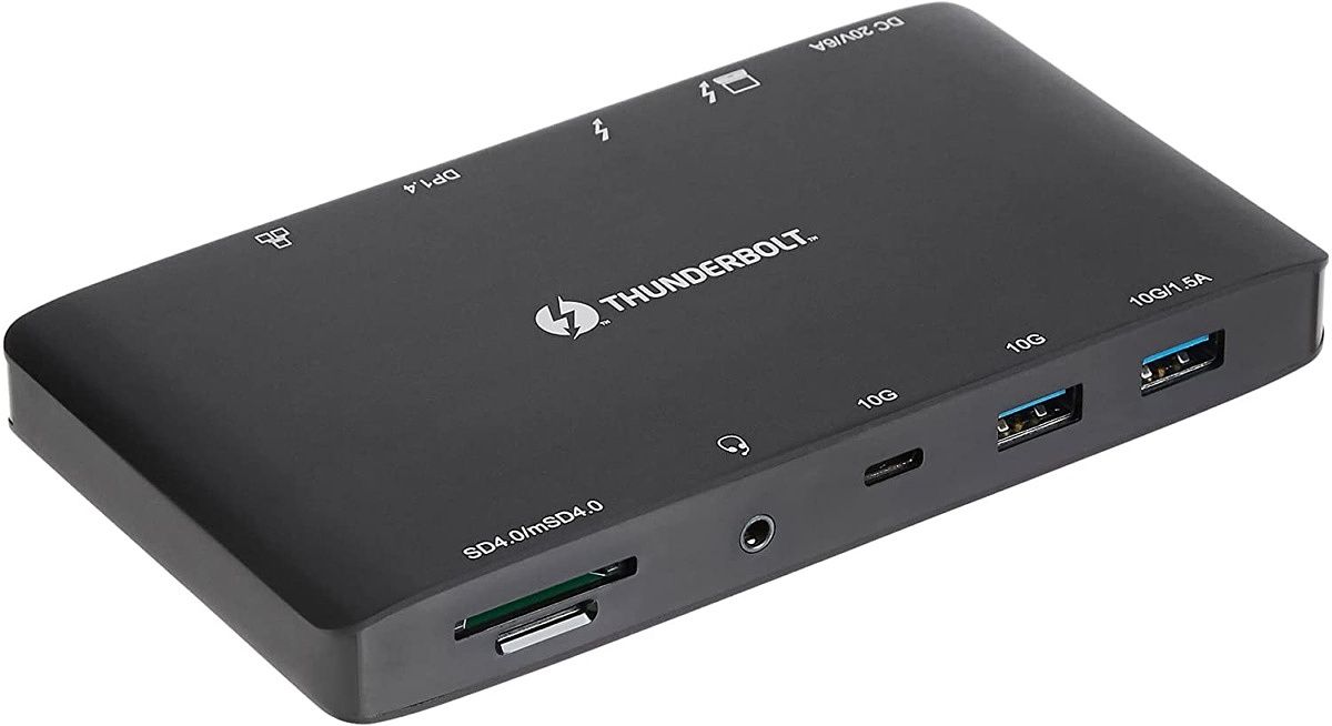 If you can't stomach the price of other Thunderbolt docks, this alternative gives you plenty of expansion options, including DisplayPort and daisy-chaining support, at a much lower price.