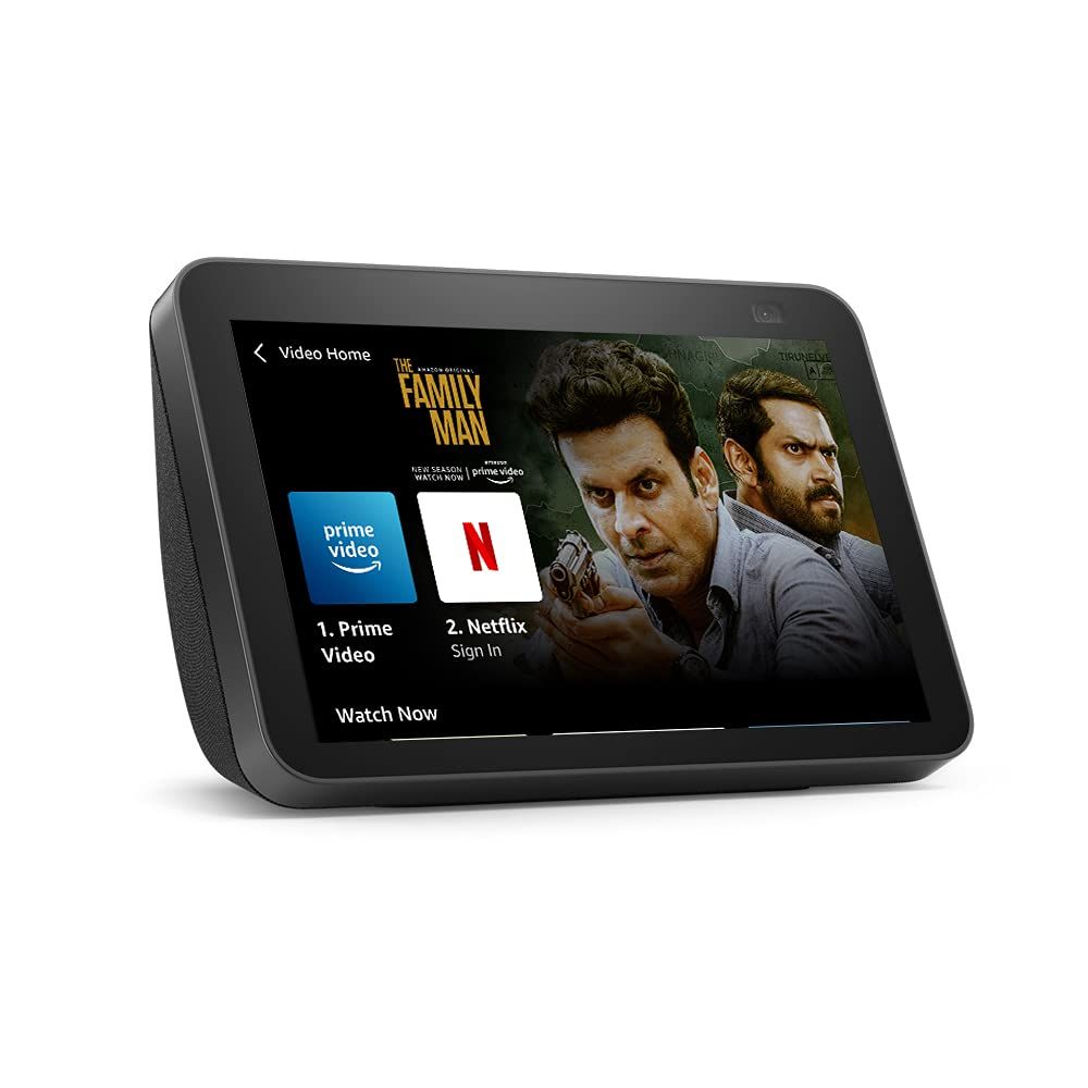 The Echo Show 8 (2nd Gen) is the latest smart speaker from Amazon in India and comes with an 8-inch display and a 13MP camera for video calls.