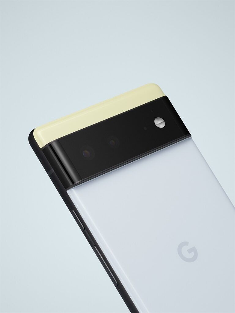 Google Pixel 6 camera close-up