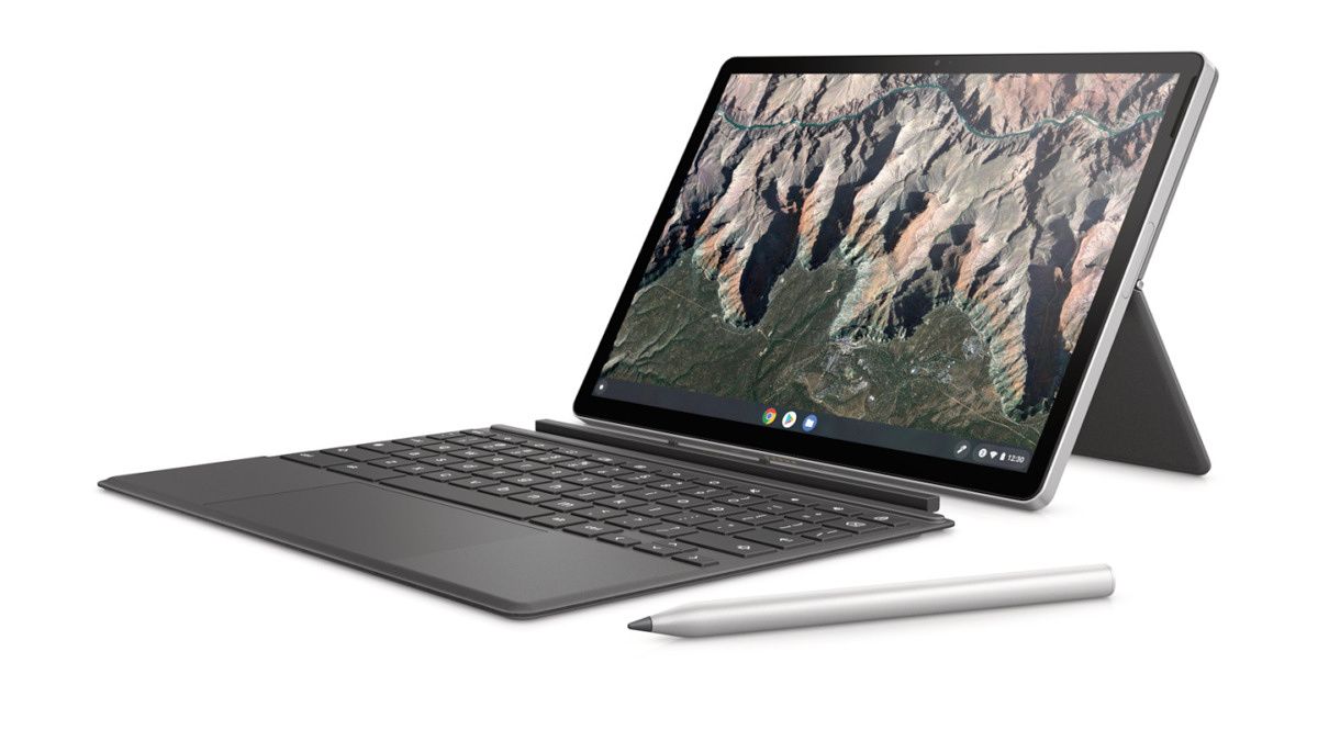 Does the HP Chromebook x2 11 come with the pen and keyboard?