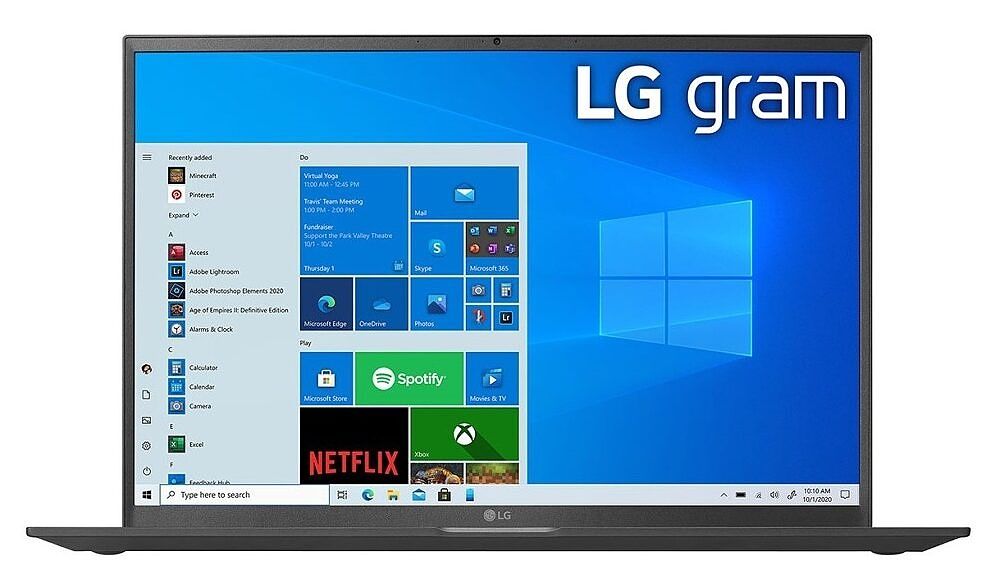 The LG gram 17 is one of the lightest laptops around, which is especially impressive considering it has a 17-inch display. It's also got great performance.