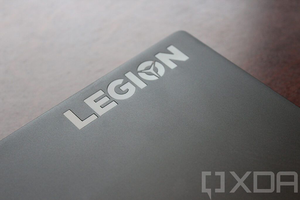 Close up of Legion logo