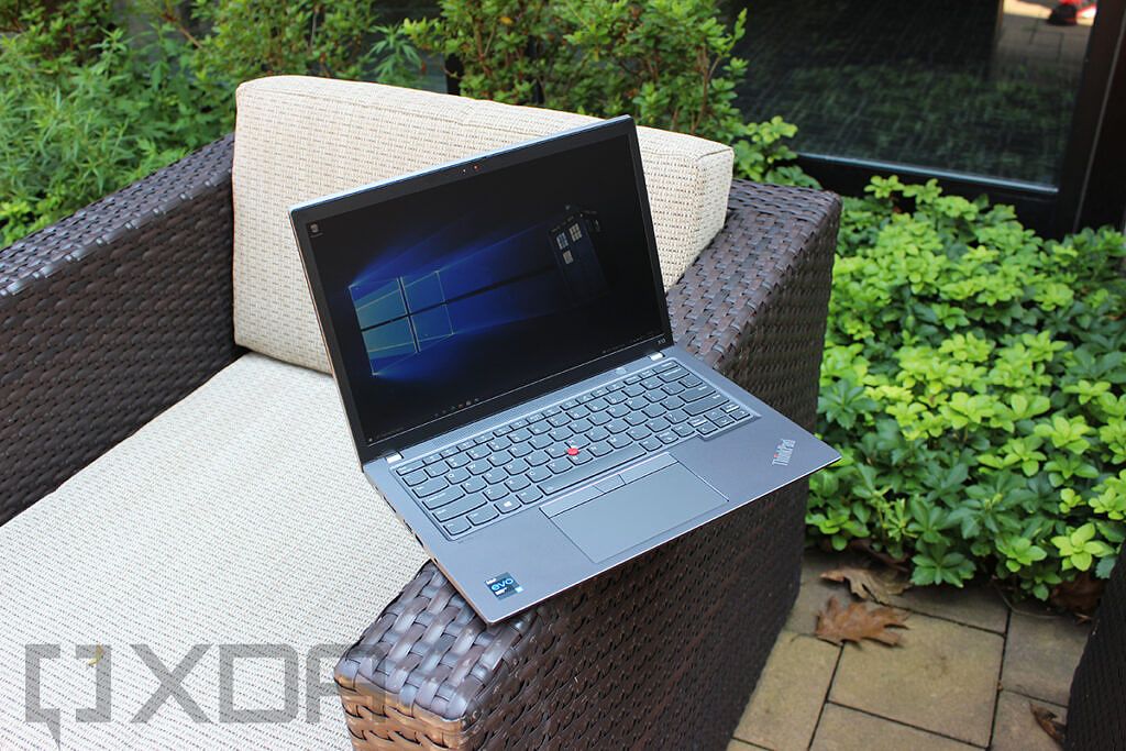 Angled view of Lenovo ThinkPad X13