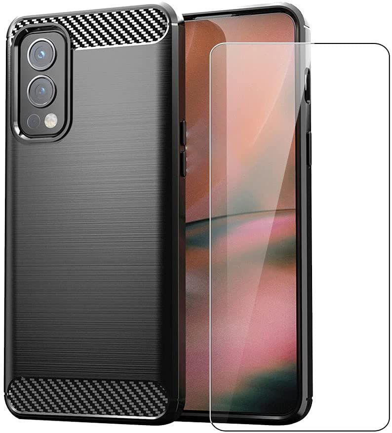 This is a thick case with good protection and carbon fibre accents on the top and bottom. You even get a free screen protector.