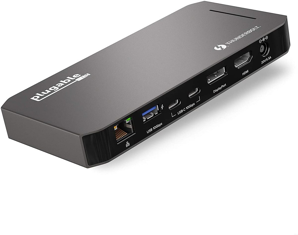 To get the most out of your Dell XPS 17, this Plugable dock adds a total of 11 ports you can use to connect displays, peripherals, and wired internet to make working from home as easy as possible.