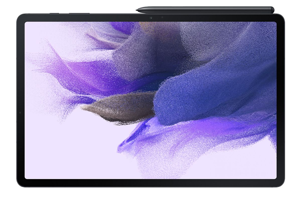 The Galaxy Tab S7 FE is a mid-range tablet from Samsung. It includes an S Pen and is great for getting light work done on the go.
