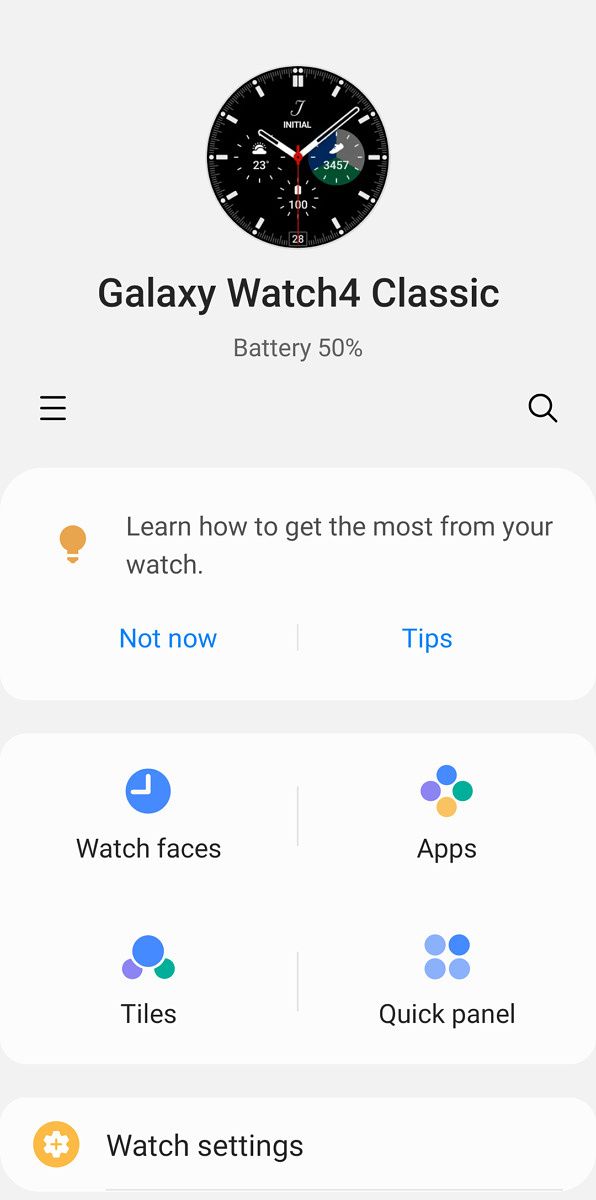 Galaxy Wearable app receives a big UI refresh in the latest update