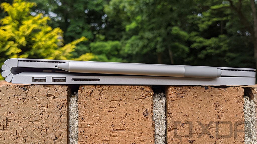 Side view of Surface Book 3