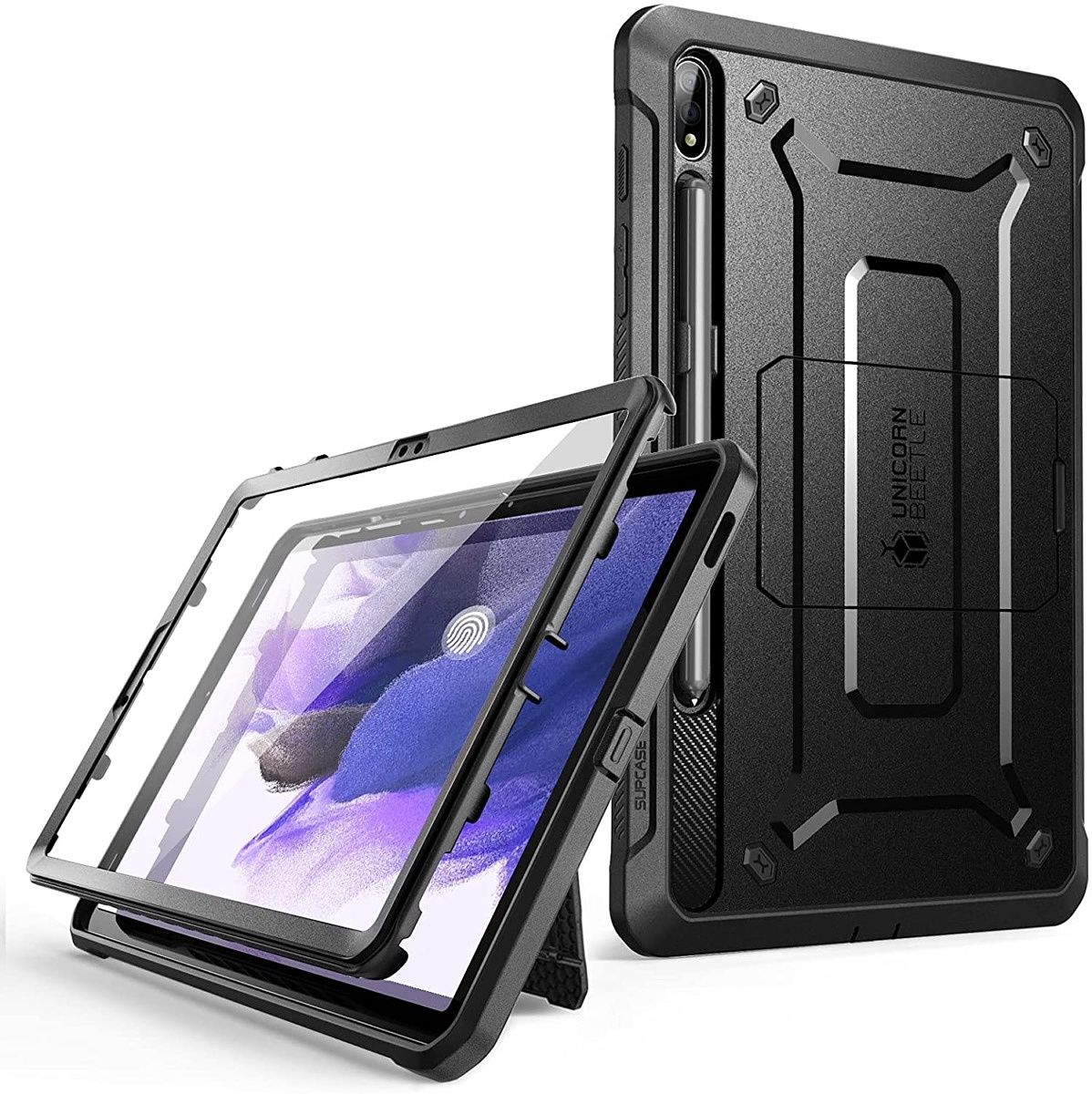 If you're looking for the best protection for your tablet, this is the case to go for. It even has a built-in screen protector and a kickstand.