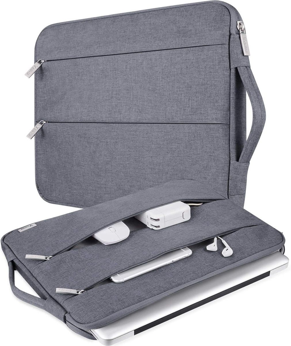 Available in nine different colors to choose from, this carrying case from V Voova has a handle for convenience and includes multiple pockets for accessory storage.