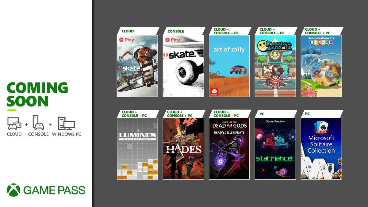 juegos de xbox game pass agosto 2021