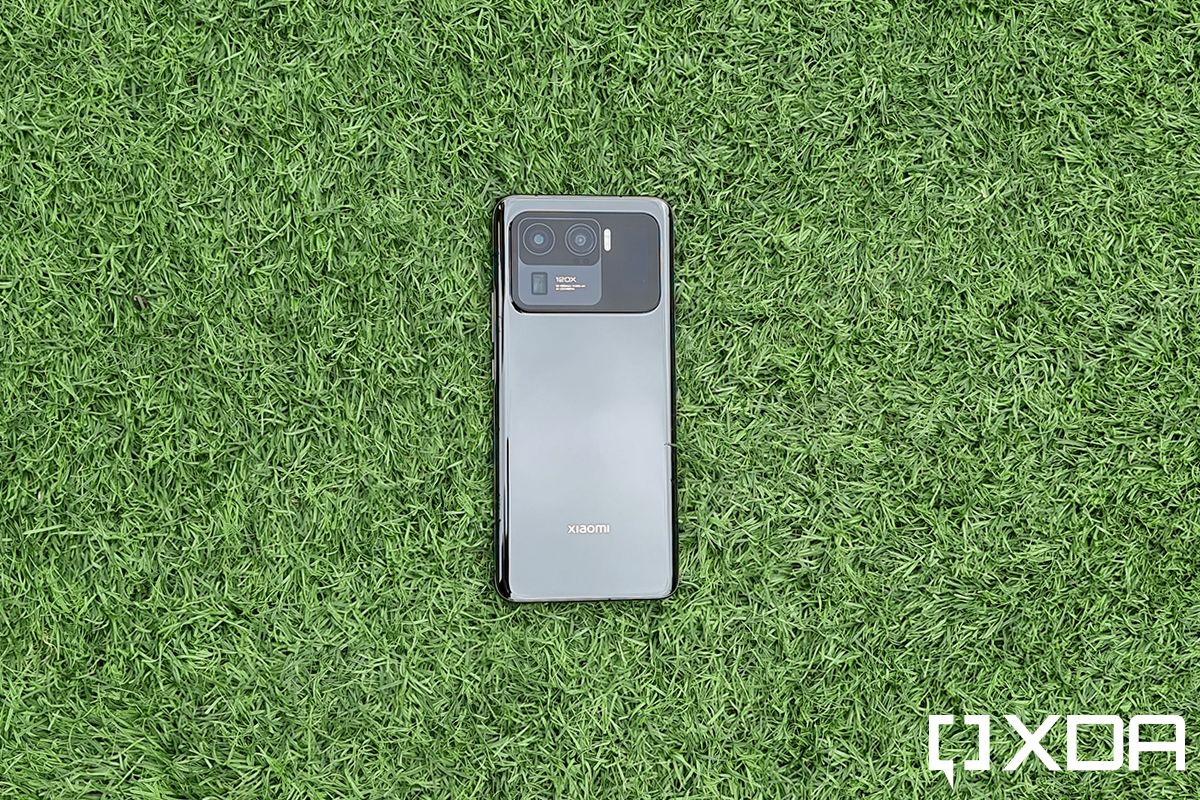 Xiaomi Mi 11 Ultra on grass