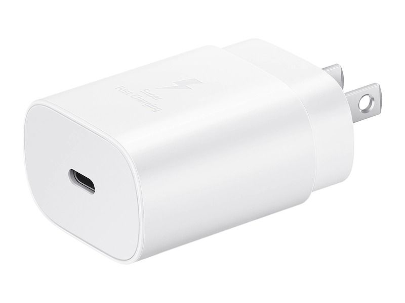 This official wall charger from Samsung comes with a USB Type-C port and can charge up to 25W. So you are sure to get the top charging speed on your Z Flip 3. It can also be used with other USB PD 3.0 and PPS compatible devices.