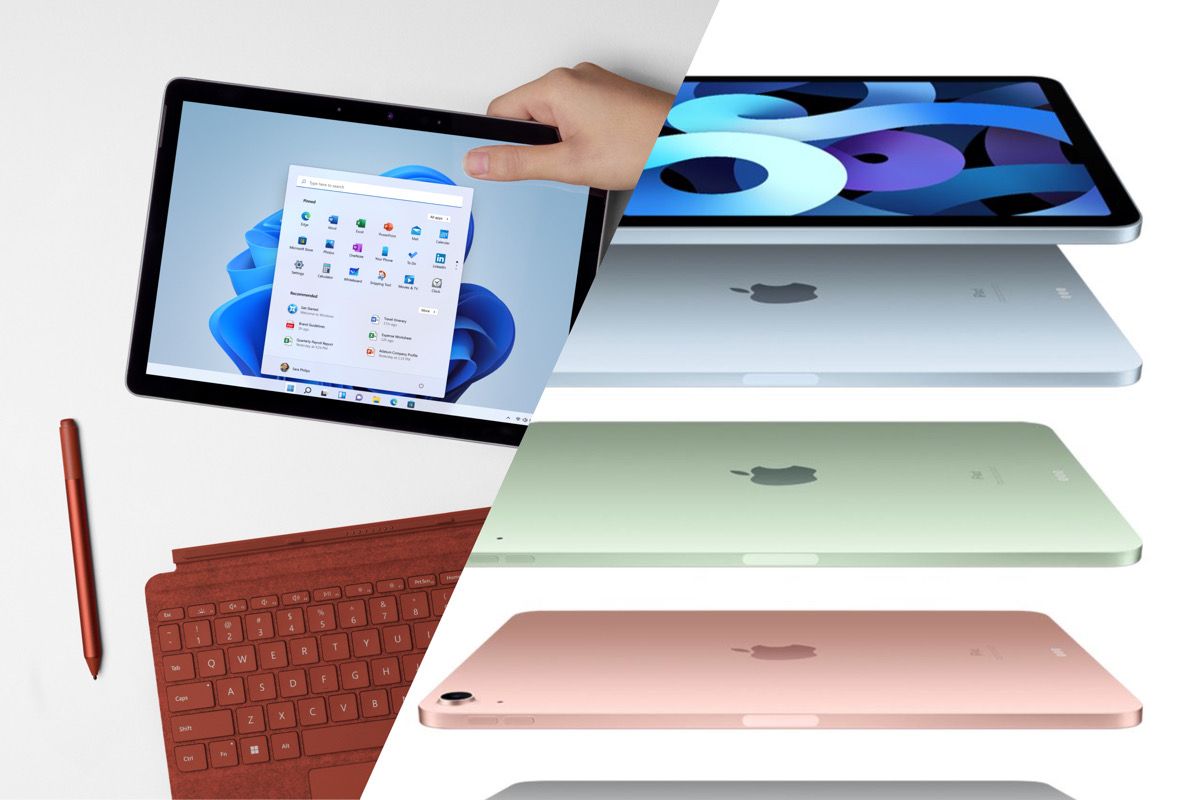Surface Go 3 vs. iPad (2021): Battle of the Budget Tablets