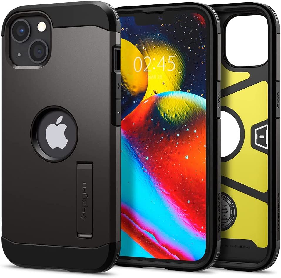 Spigen's Tough Armor provides overall protection against drops, bumps, scratches -- whatever you throw at it. It even has a cutout for the Apple logo if you're into that.