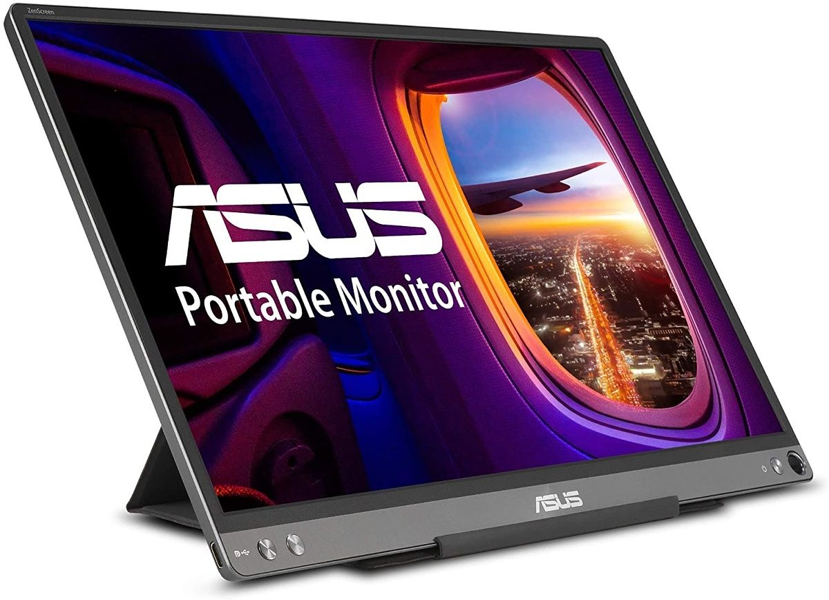 Can't live a single-screen life, even on the road? This portable ASUS monitor lets you expand your desktop wherever your laptop goes. It's a 15.6 inch Full HD panel and it's powered by a single USB Type-C cable so you don't have to worry about any extra cable management. It's not as sharp as the built-in monitor in the Surface Laptop Studio, though.