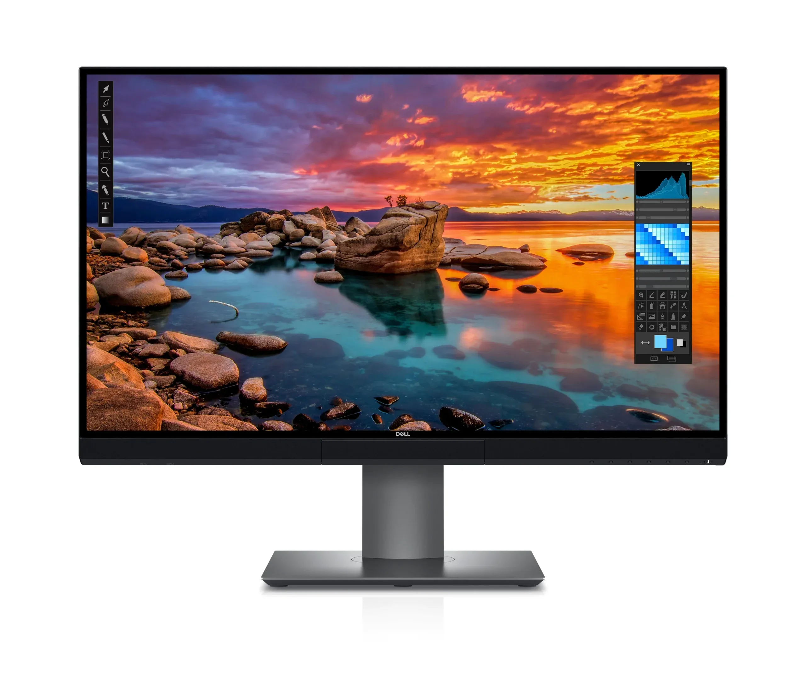 Take advantage of the Thunderbolt support with this fantastic display from Dell, featuring 4K resolution, color calibration, and 100% Adobe RGB. Not only can you connect this monitor via Thunderbolt, but it also supports daisy-chaining so you can add another Thunderbolt monitor. It is a bit pricey, however.