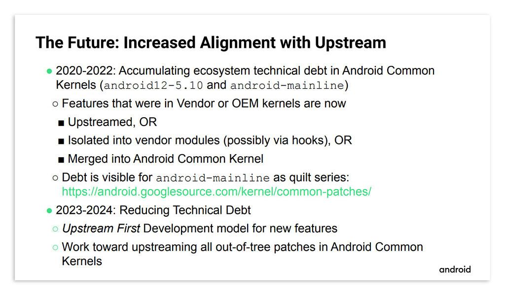 Google's timeline to address Android kernel fragmentation