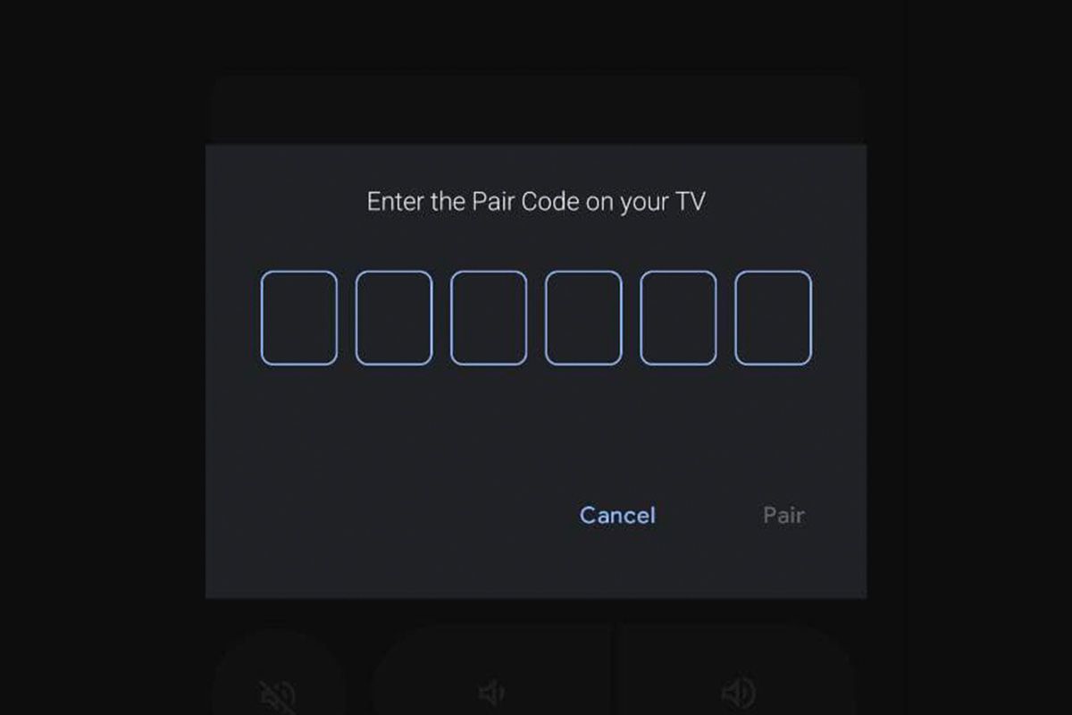 How to pair Google TV remote with Android TV