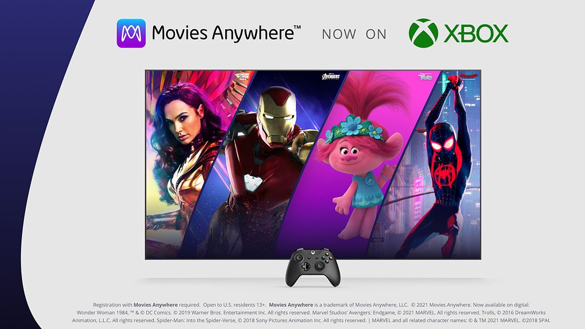 Promo image for Movies Anywhere on Xbox