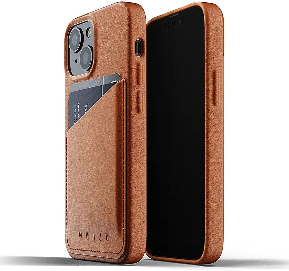 This is an elegant case from Mujjo that has a slot at the back for a couple of credit cards. If you want a high-quality case that looks classy and can even hold some cards, you can surely pick up this case.