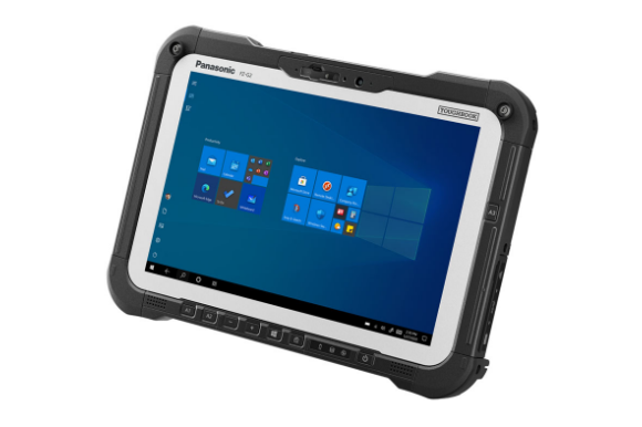The Panasonic TOUGHBOOK G2 is a fully rugged 10-inch table featuring 10th-generation Intel processors and 18 hours of battery life. The included CPU also supports Windows 11.