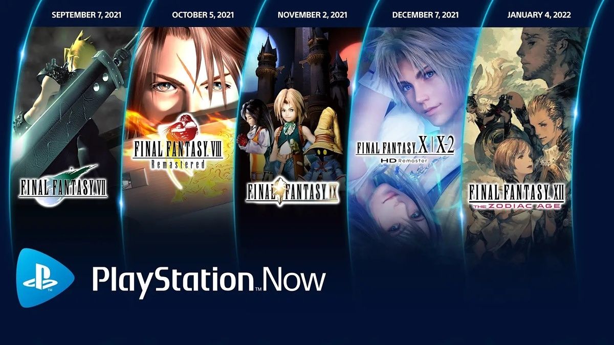 playstation now final fantasy games