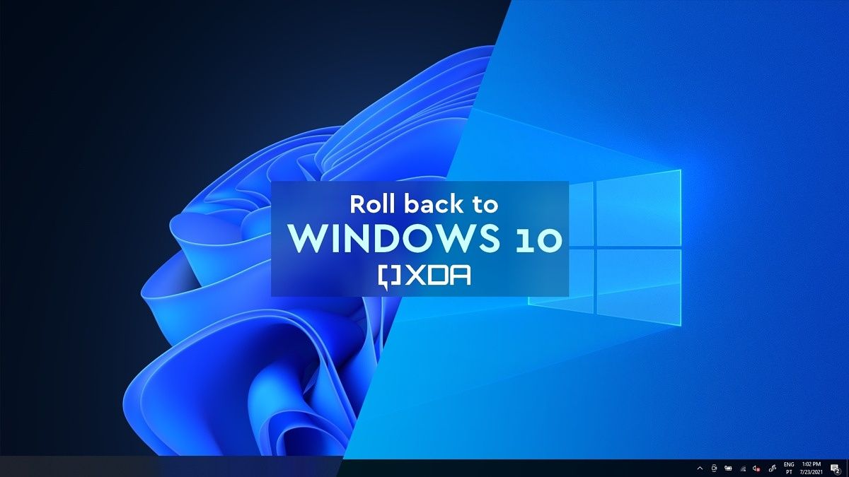 Roll back to Windows 10