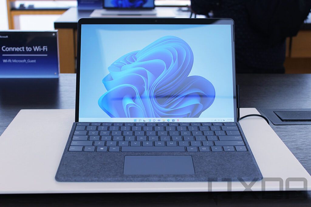 Front view of Surface Pro 8