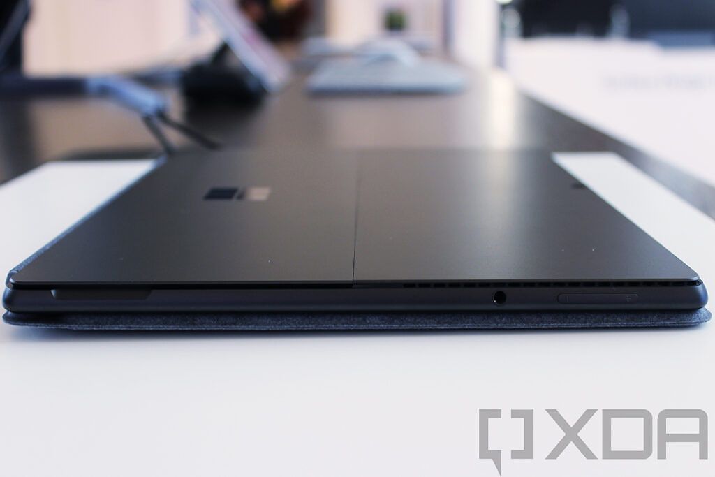 Side view of Surface Pro 8