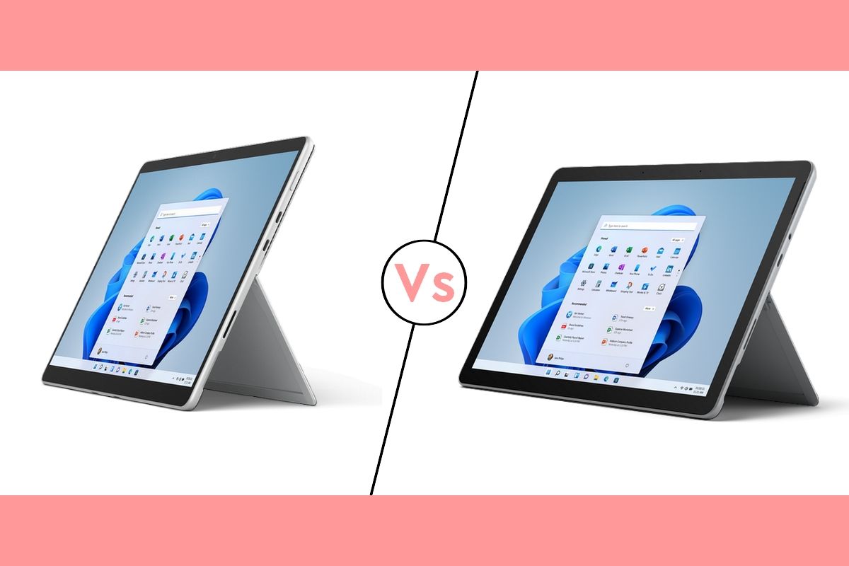 Surface Pro 8 vs Go 3
