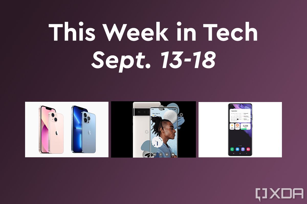 This week in tech featured Sept 13-18