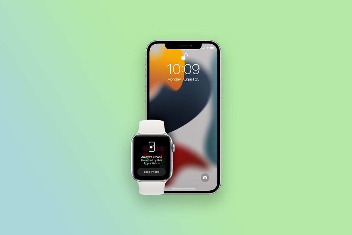 Unlock with Apple Watch featured iOS 15.1