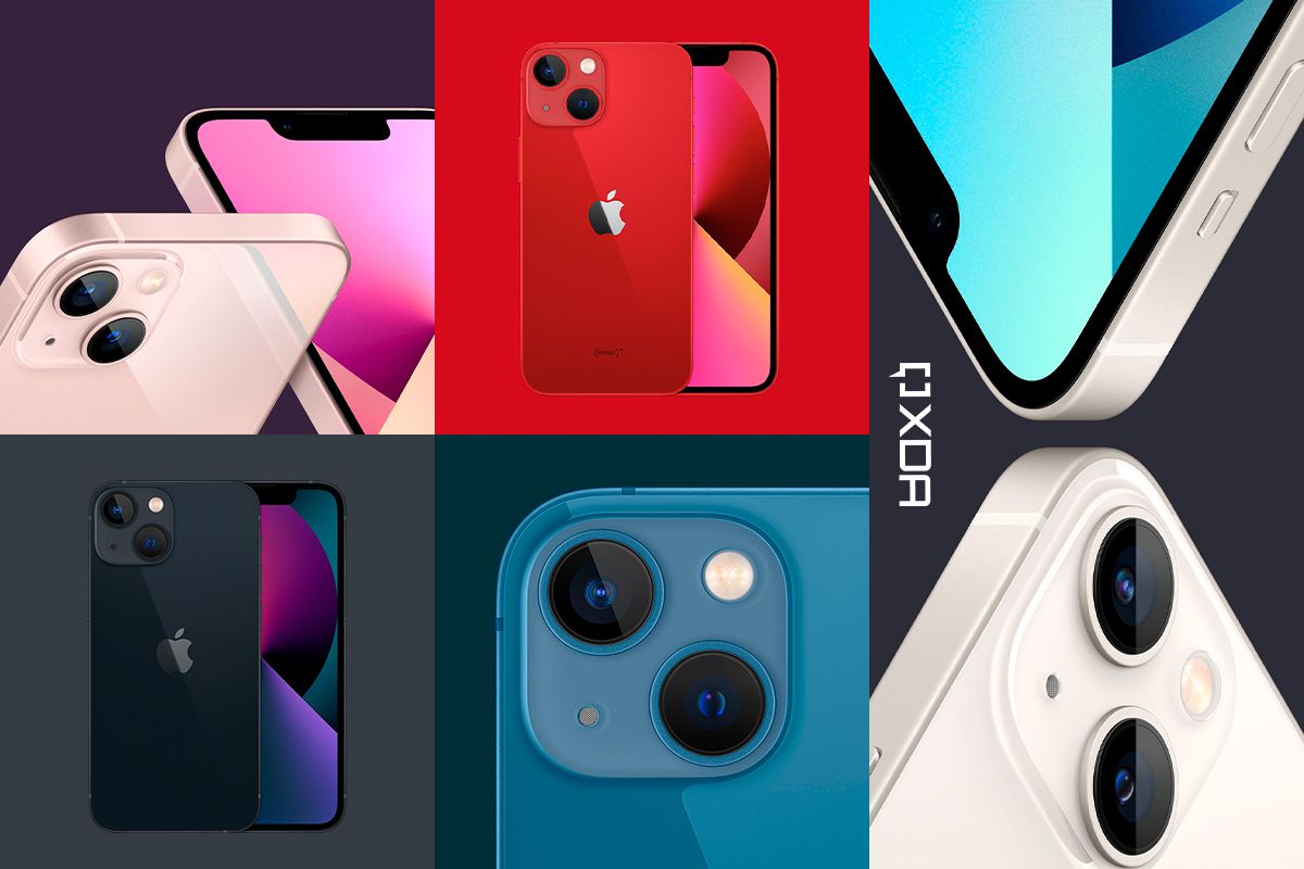 What Colors does the iPhone 13 series come in