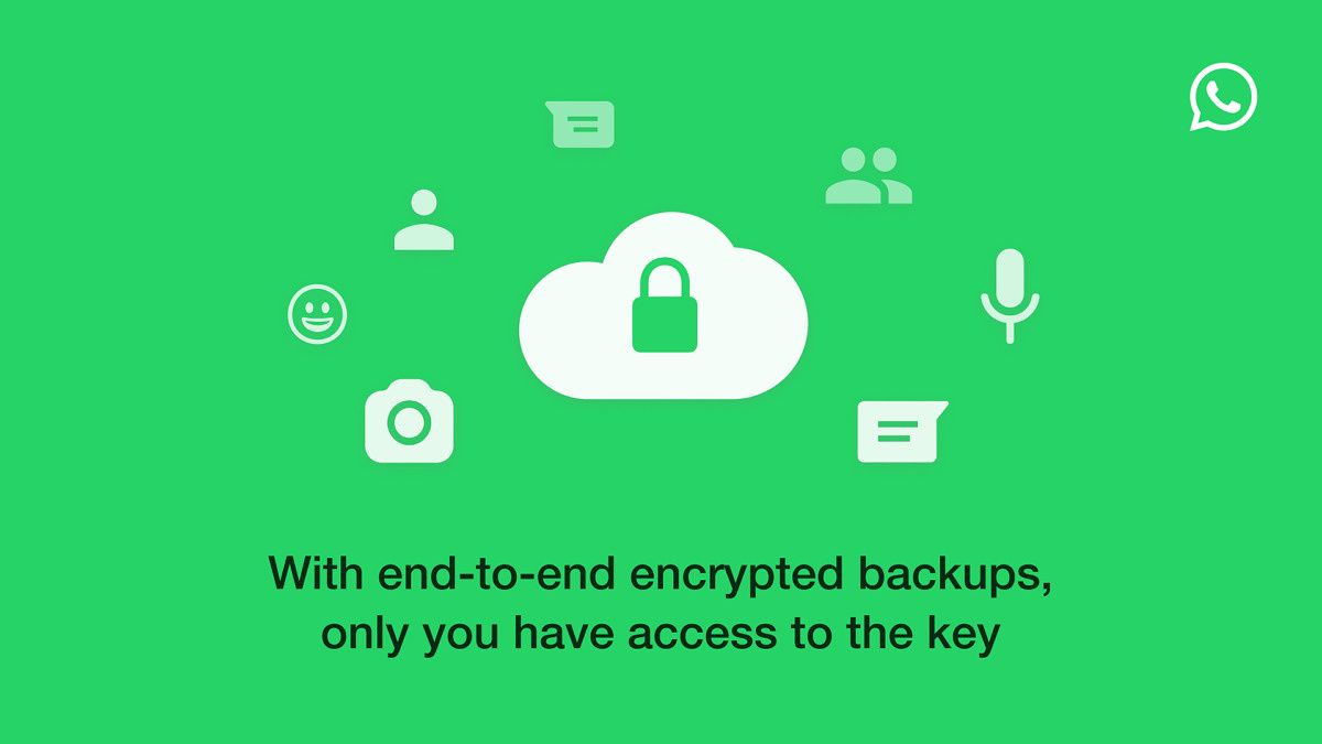 facebook explains how whatsapp end to end encrypted backups work