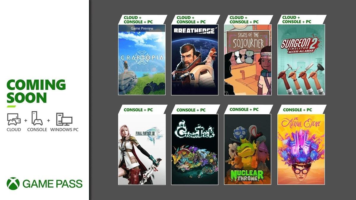 Here are the games coming to Xbox Game Pass in September 2021