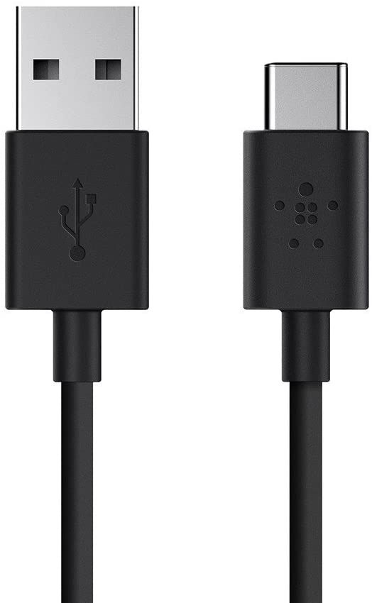 The Belkin Type-A to Type-C cable offers 3A charging and can transfer data at USB 2.0 speeds. It is four feet long and is a good option if you aren’t looking for speedy charging or data transfer.