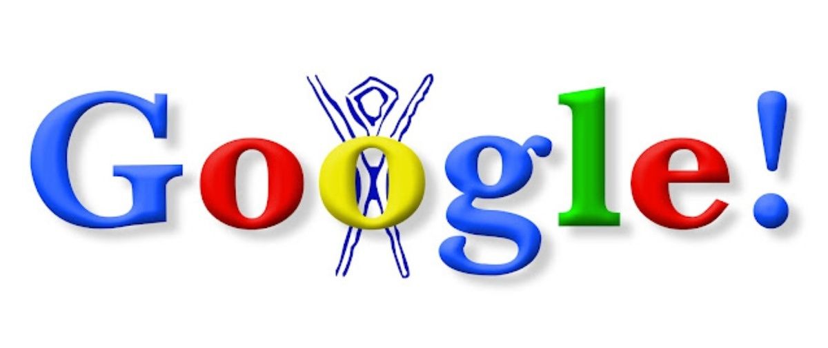 google doodle burning man
