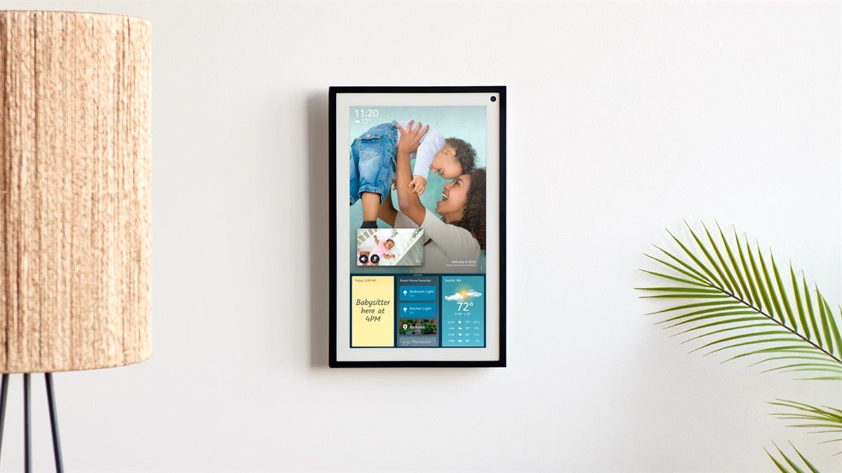Echo Show 15 is a big smart display you can hang on a wall