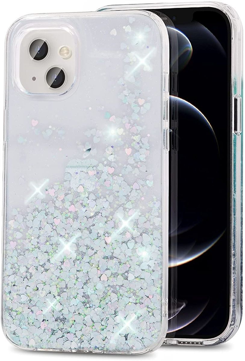 If you want to add a bit of shine and glitter to your phone, no better way than doing it with this glitter case. It also comes in different colors and shapes.
