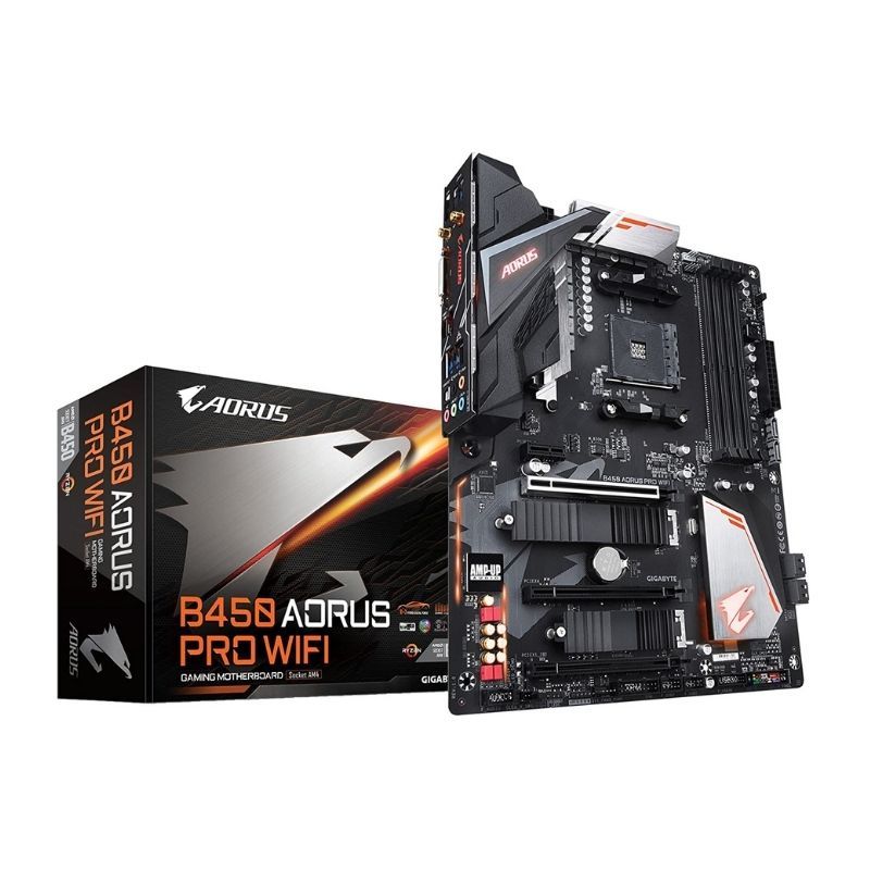 The Gigabyte B450 Aorus Pro is a value of money motherboard, offering a set of fairly straightforward features. A great pick up if you're planning on upgrading to one of the newer Ryzen CPUs that use the AM4 socket.
