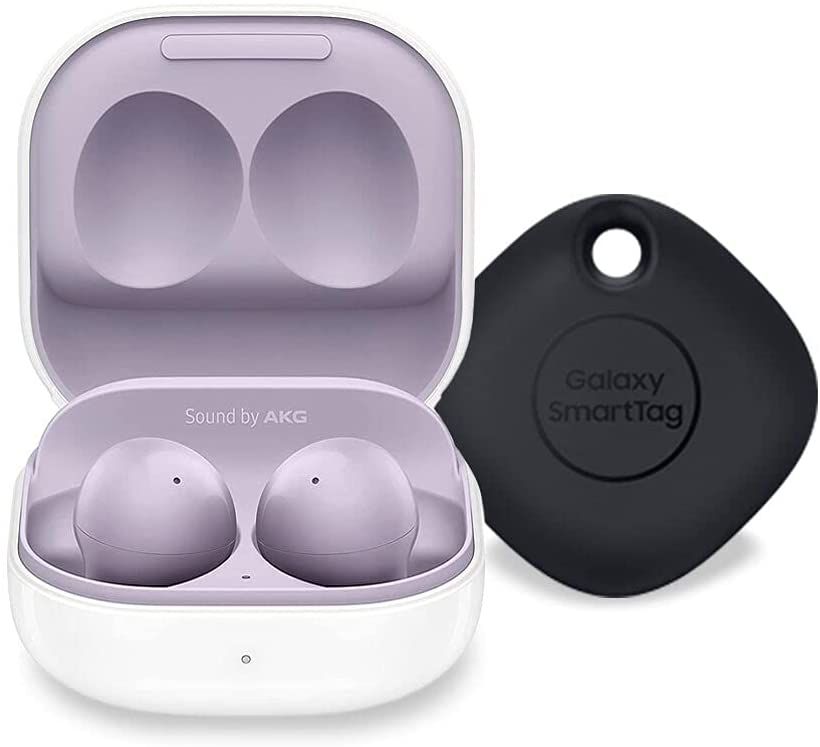 The Samsung Galaxy Buds 2 are also a recent launch for Samsung, and they give you premium sound in a variety of different colors. Not only are they much cheaper now, but you can also get a Galaxy SmartTag tracker with them for free to keep tabs on valuable items.