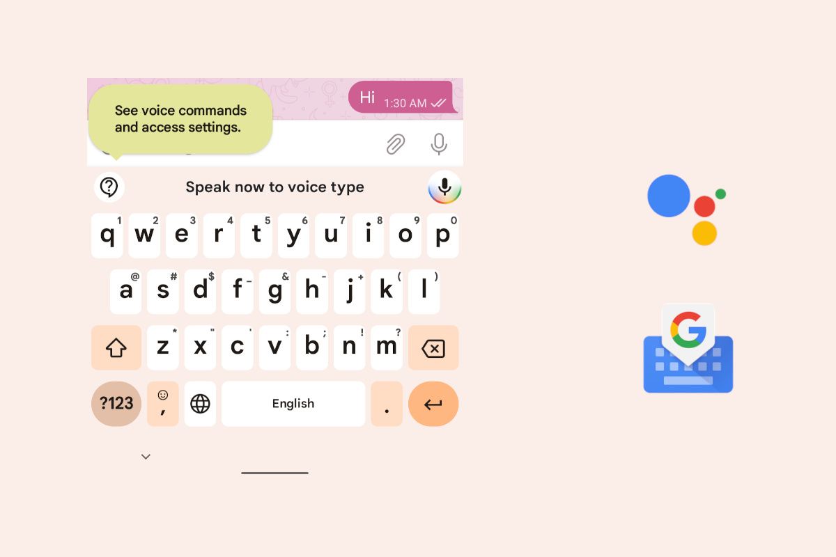 Assistant-powered voice typing in Gboard on the Pixel 6
