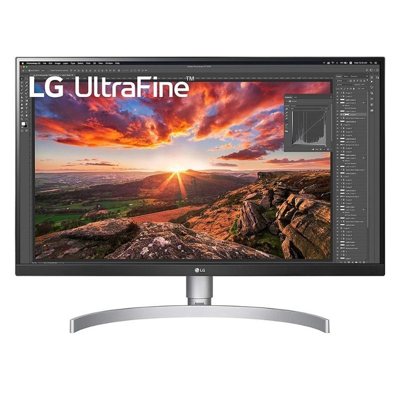 The LG UltraFine 4K is one of the best monitors for the MacBook Pro. This 27-inch 4K monitor connects seamlessly with the new notebooks. It supports USB Type-C connectivity and shows all monitor controls in the settings panel of your MacBook. It's a VESA HDR400 panel that covers up to 99% of the sRGB space. It also supports USB-C with 60W Power Delivery and comes with a height-adjustable stand that matches Apple's design aesthetics.