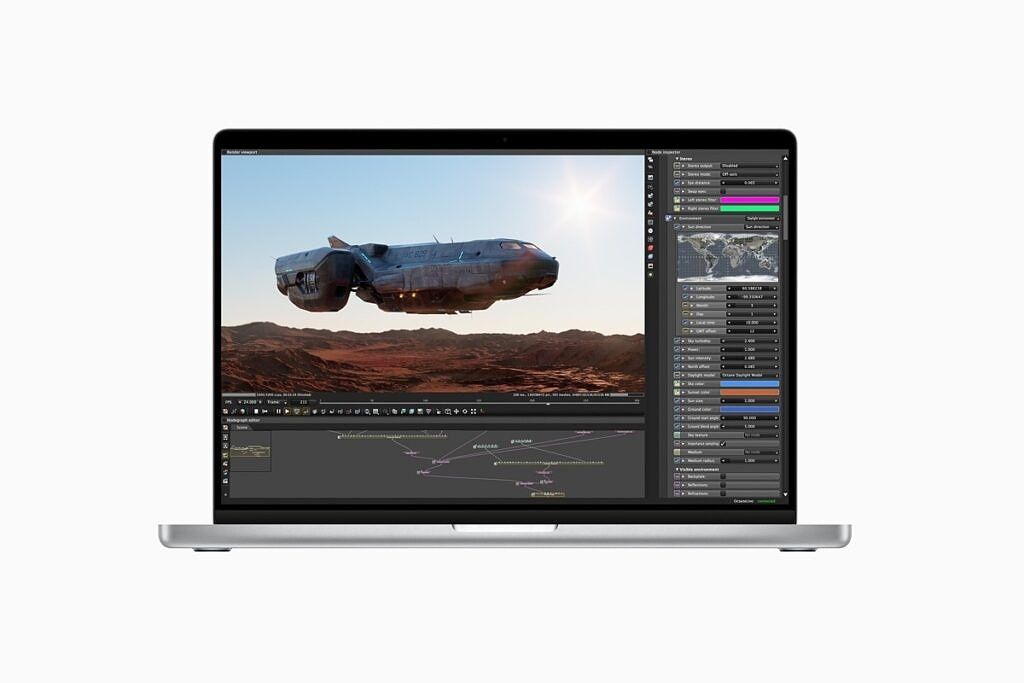 MacBook Pro 16 inch graphics rendering
