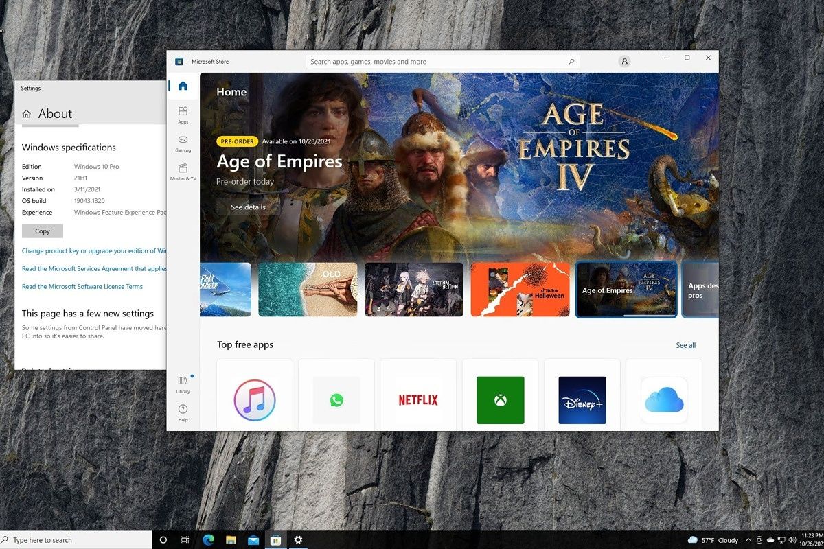 New Microsoft Store on Windows 10