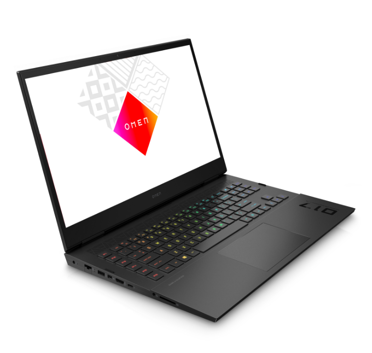 The OMEN 17 is a premium gaming laptop with a clean and sleek design, but packing powerful specs including NVIDIA RTX graphics.