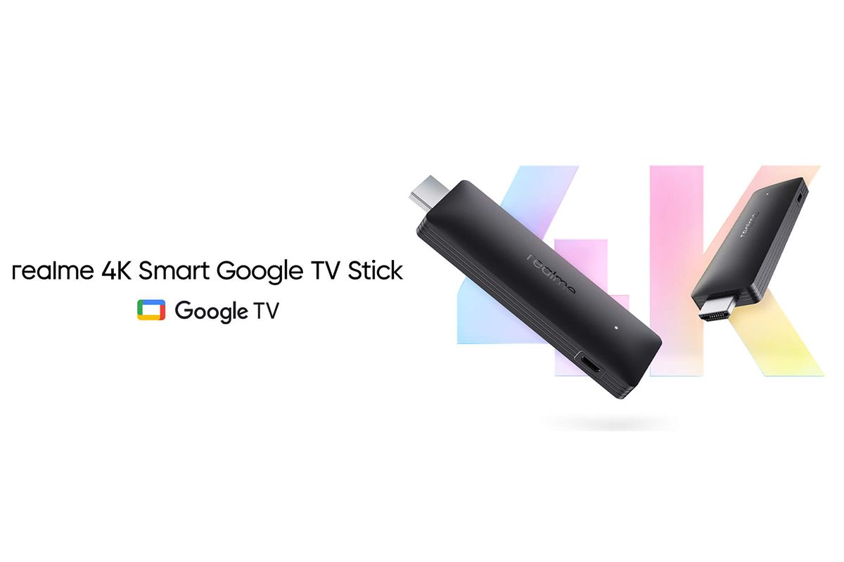 Realme 4K Smart Google TV stick featured