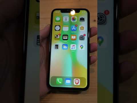 iPhone X with a USB C connector