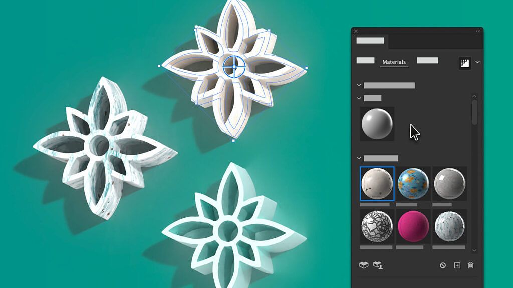 Substance 3D Materials in Adobe Illustrator